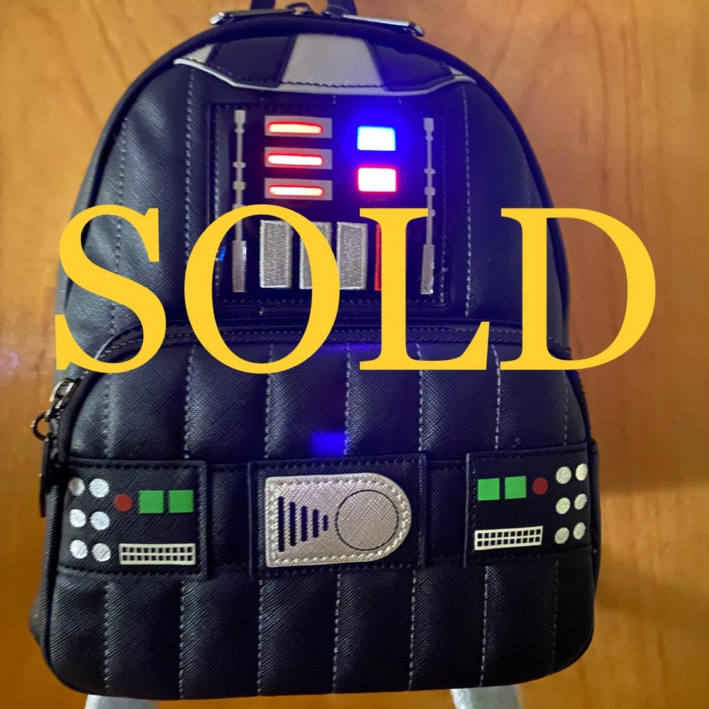 Loungefly Star Wars Darth Vader Lightup Backpack